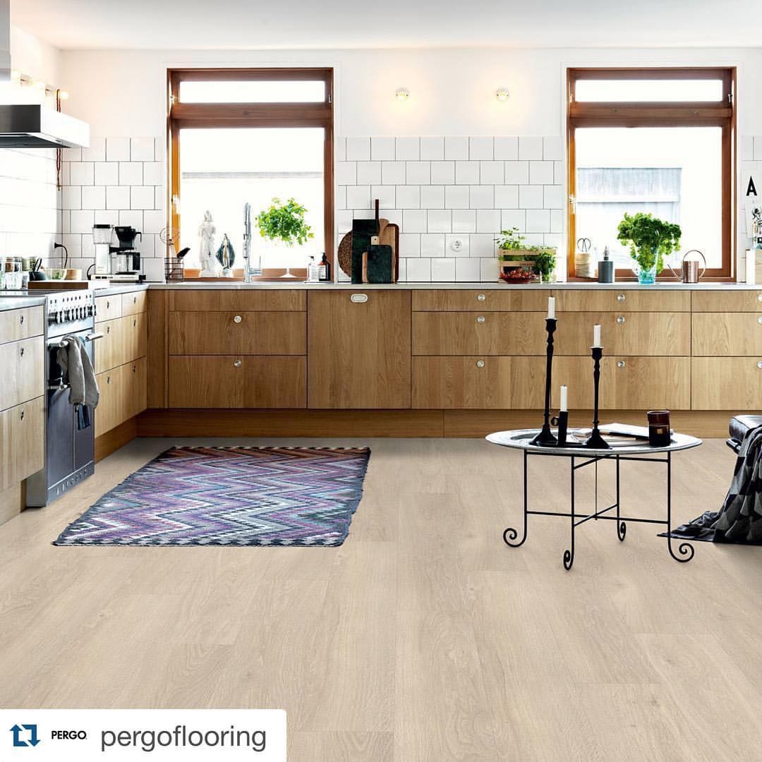 PERGO® Luxury Vinyl Tile in a Kitchen. Floor Decor Kenya